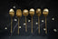 Brass Serving Spoon Set | Set of 6 |