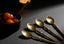 Brass Snack and Dessert Spoon Set | Set of 4