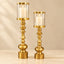 Lumeira Candle Stands, Set of 2