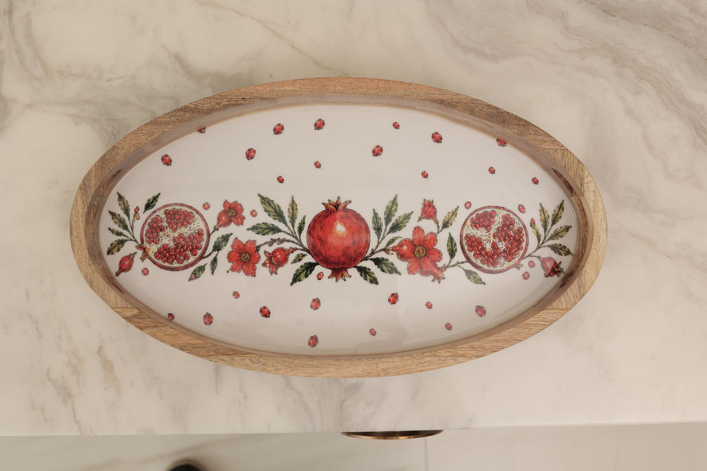 Set of 3 Oval Tray