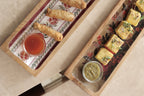 Rectangle Serving Platter with Tongs