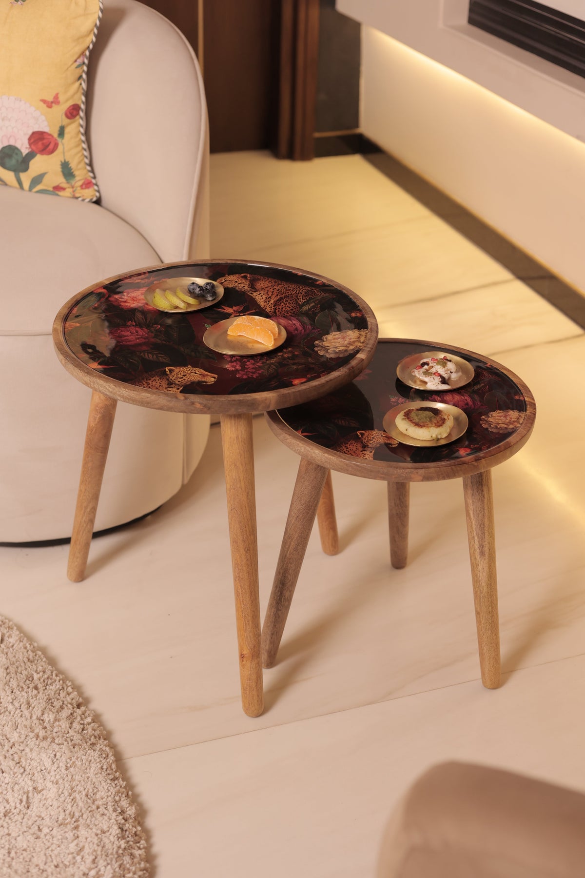 Foldable Butler Tray Table