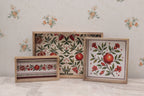 Set of 3 Wooden Rectangular Serving Trays