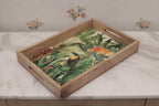 Set of 3 Wooden Rectangular Serving Trays