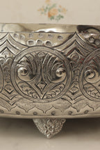 Silver Plated Oval Urli