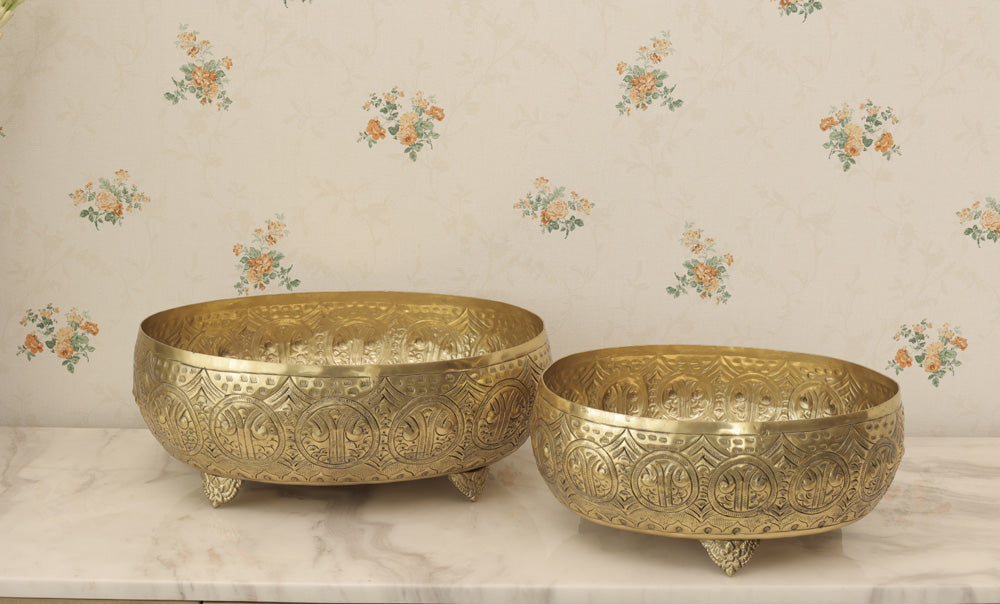 Gold Plated Oval Urli