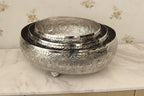 Silver Plated Oval Urli