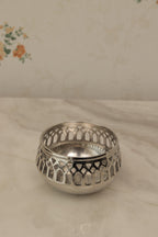Silver Plated Votives, Set of 4