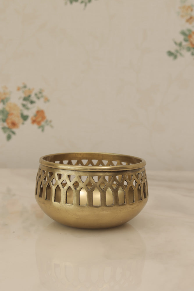 Gold Plated Votives, Set of 4