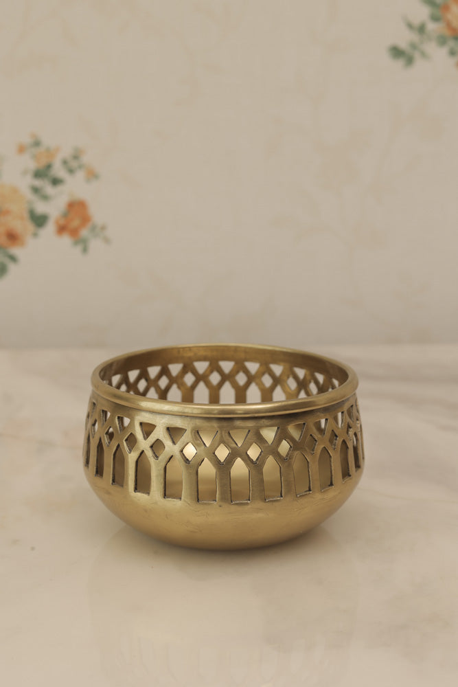 Gold Plated Votives, Set of 4