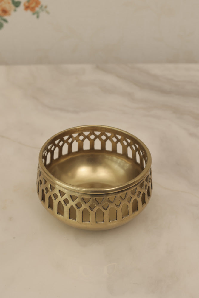 Gold Plated Votives, Set of 4