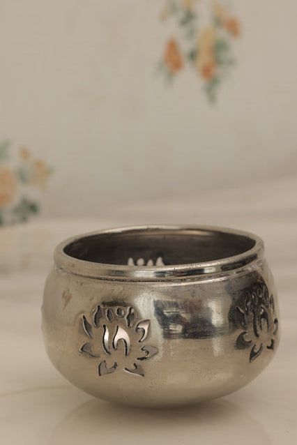 Silver Plated Floaters, Set of 4