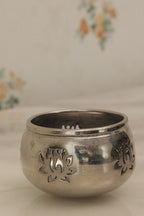 Silver Plated Floaters, Set of 4