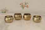 Gold Plated Floaters, Set of 4