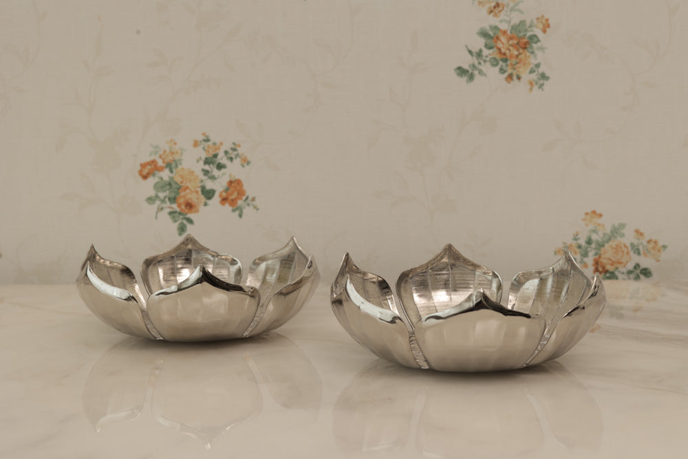 Silver Plated Mini Urlis, Set of 4 Secondary image