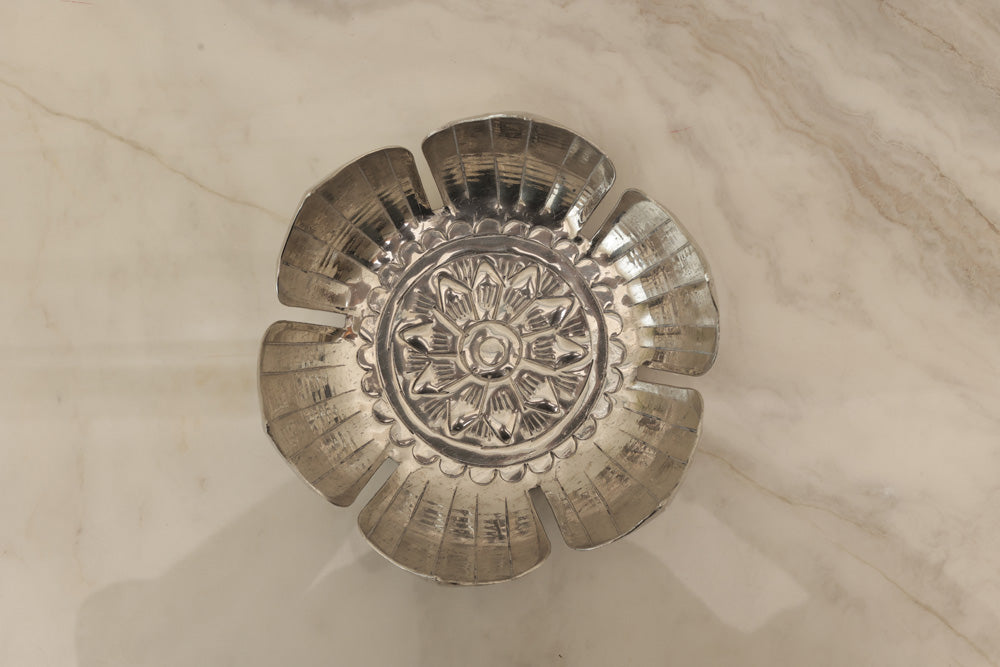Silver Plated Mini Urlis, Set of 4