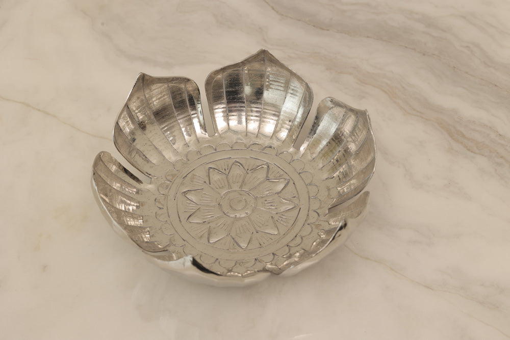 Silver Plated Mini Urlis, Set of 4