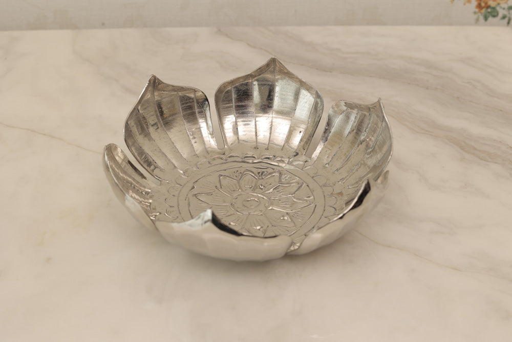 Silver Plated Mini Urlis, Set of 4