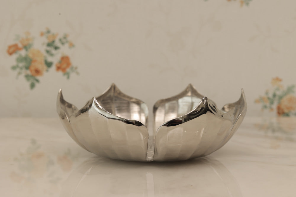 Silver Plated Mini Urlis, Set of 4