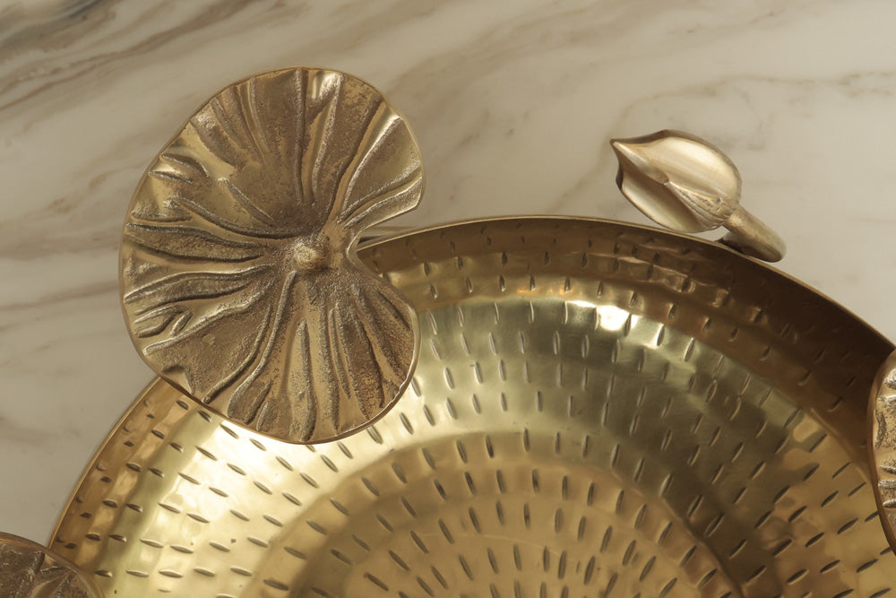Brass Lotus Urli