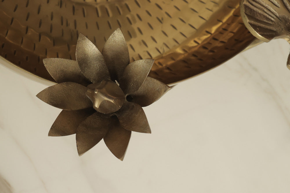 Brass Lotus Urli