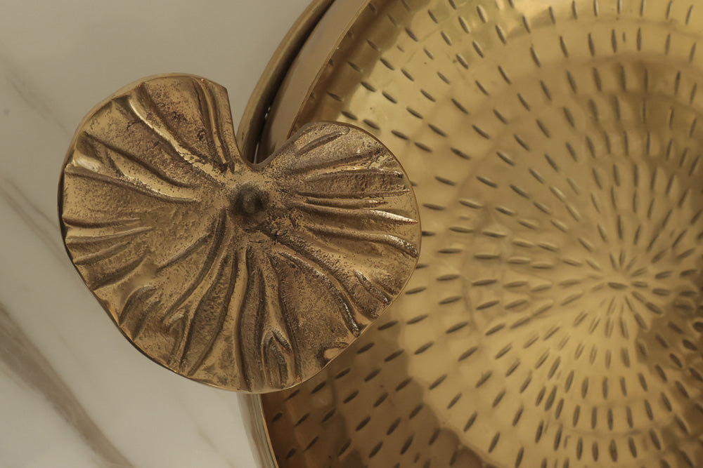 Brass Lotus Urli