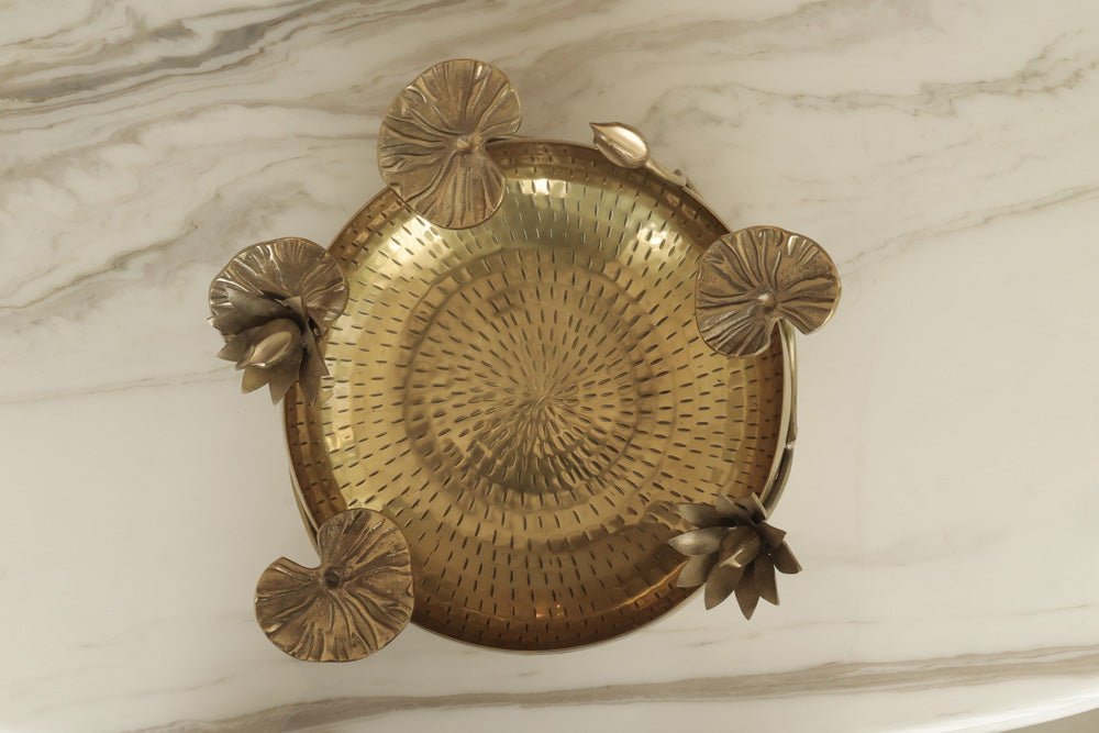 Brass Lotus Urli