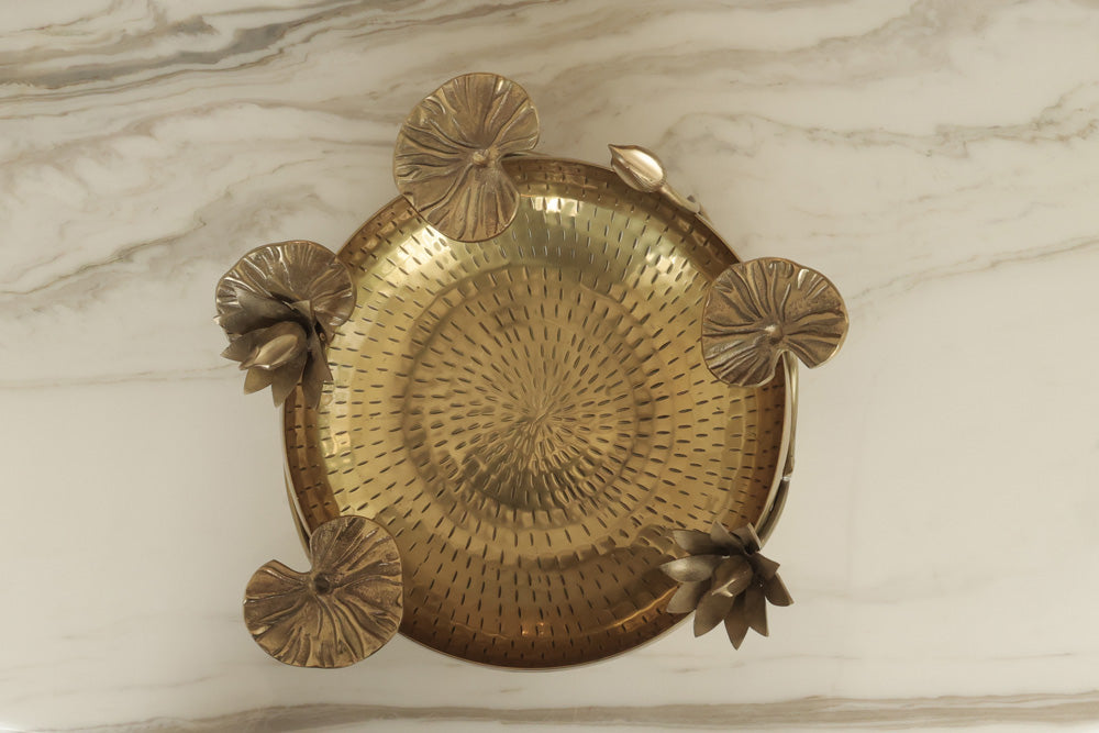 Brass Lotus Urli