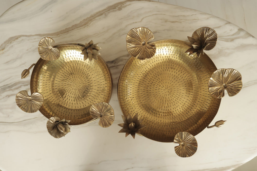 Brass Lotus Urli