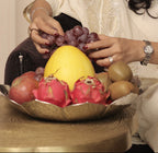 Lotus Gold-Plated Platter