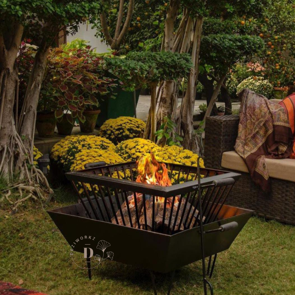 Firepit 30 Inch Outdoor  Set
