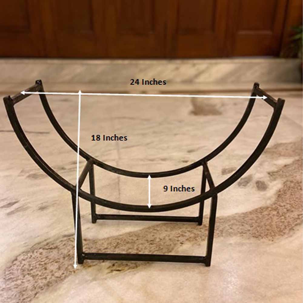 Log Stand | Firepit Accessory | Outdoor Living | Deziworkz