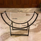 Log Stand | Firepit Accessory | Outdoor Living | Deziworkz