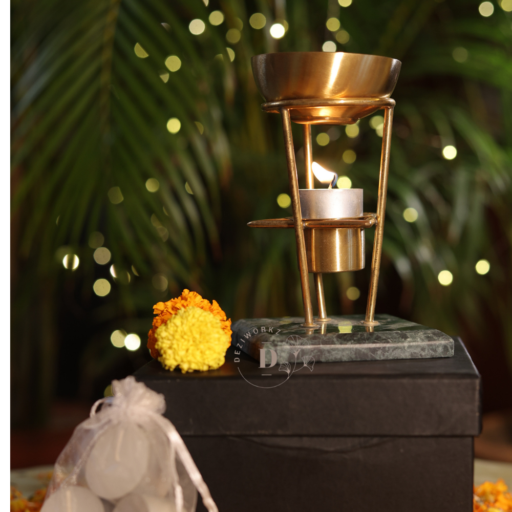 Brass Camphor Diffuser Secondary image