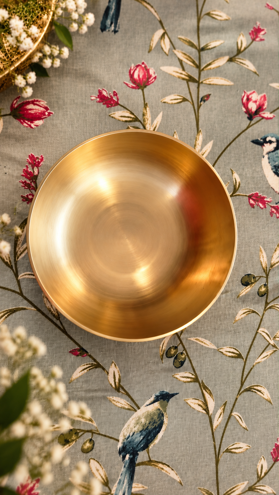 Kansa Serving Bowl, 8 inch by Deziworkz – view 2