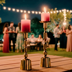 Auralis Candle Stand | Set of 2