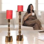 Auralis Candle Stand | Set of 2