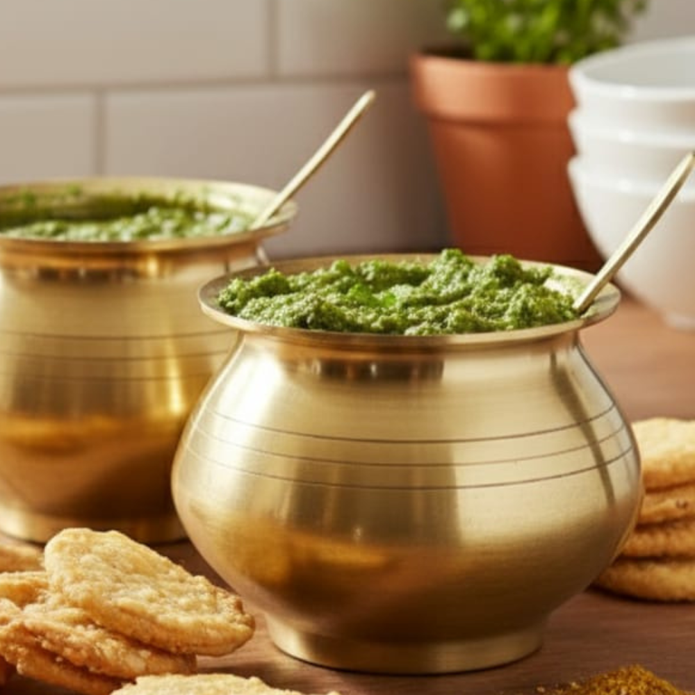 Brass Ghee Pot