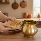 Brass Ghee Pot