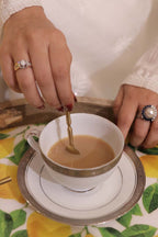 Brass Tea and Coffee Spoon Set | Set of 4