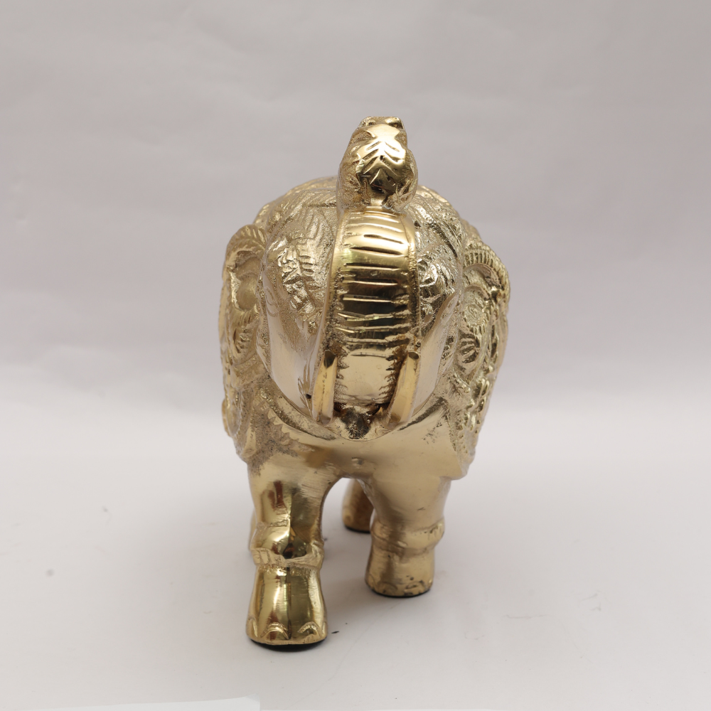 Good Luck Elephant Gold | Set of 2