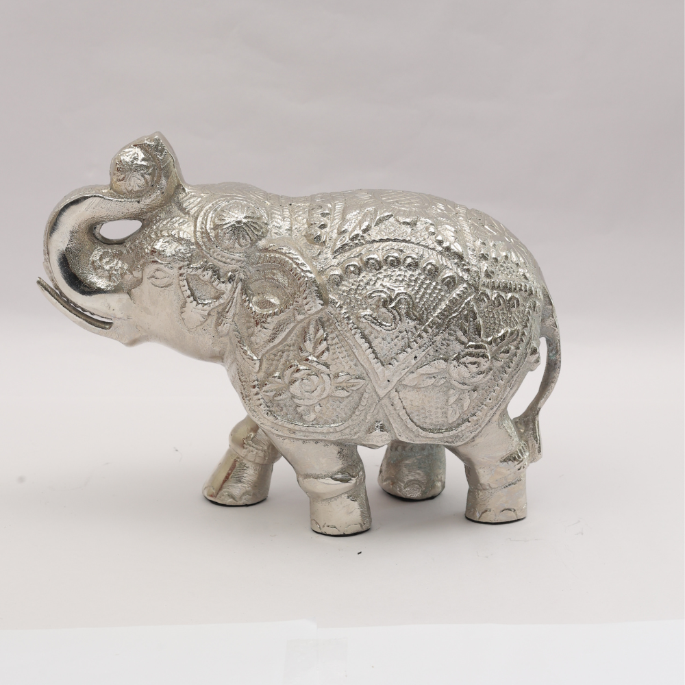Good Luck Elephant Silver | Set of 2
