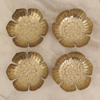 Gold Plated Mini Urlis, Set of 4