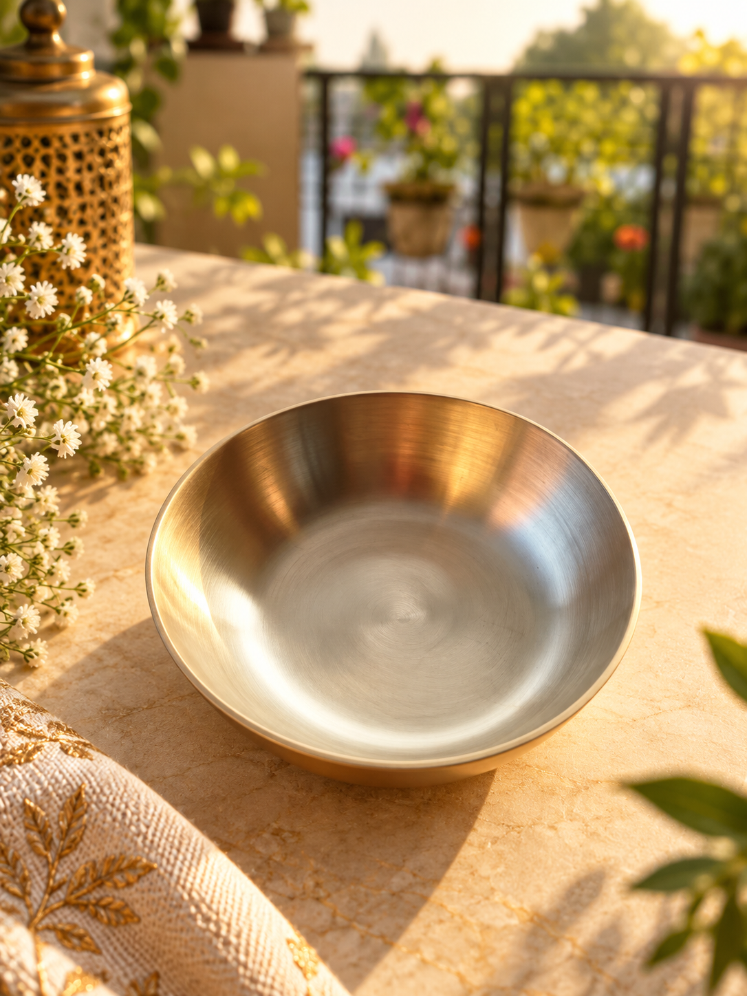 Kansa Dessert Bowl, 4 Inch Secondary image