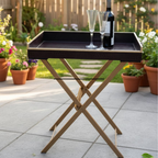 Leatherite Butler Tray Table