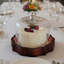 Lotus Shaped Cake Platter with Dome