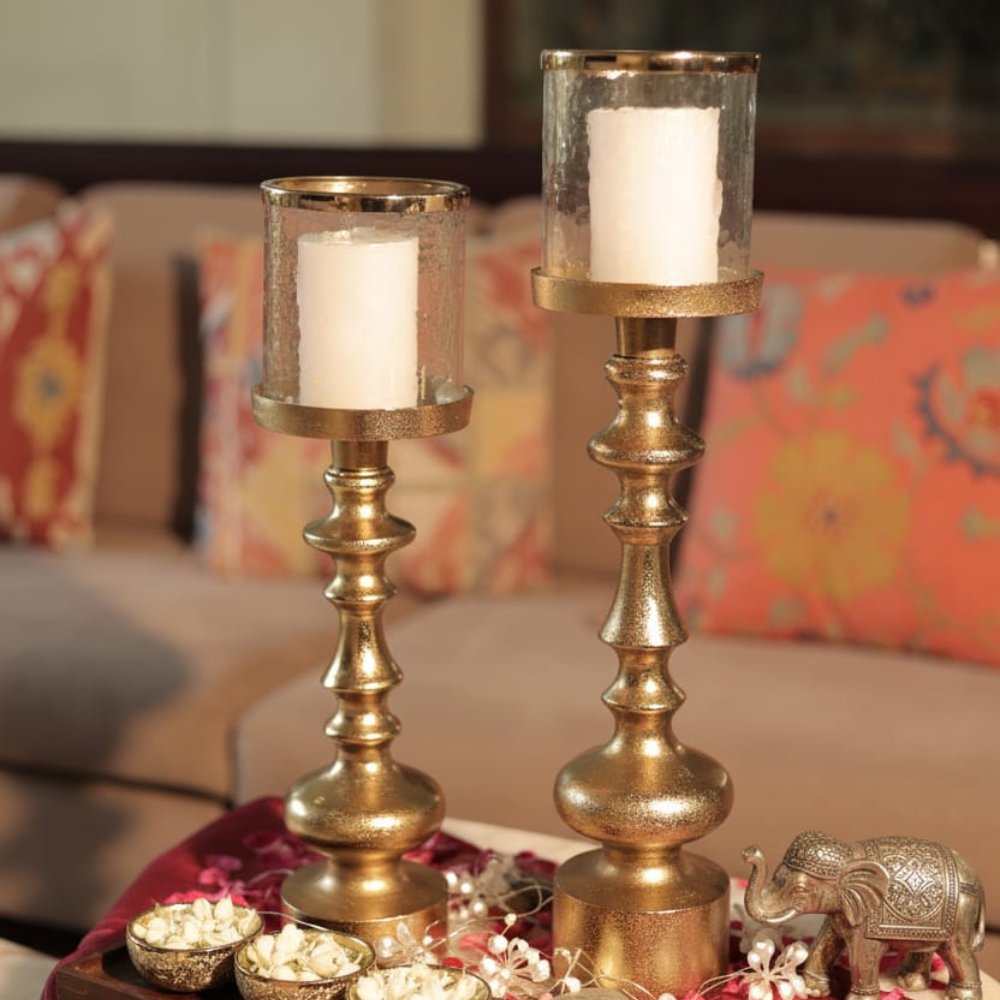 Lumeira Candle Stand | Set of 2 Main image