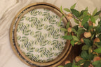 Olive Wood Round Tray Set of 2