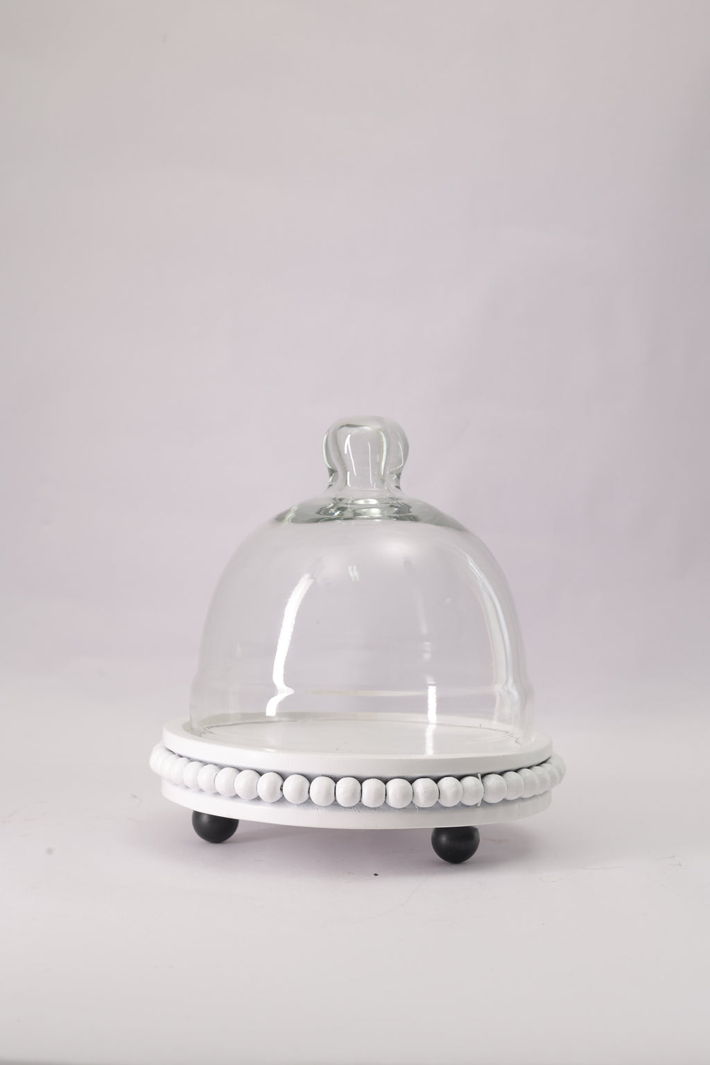 Small Beaded Cake Platter
