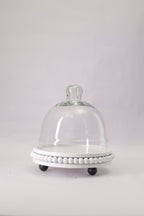 Small Beaded Cake Platter